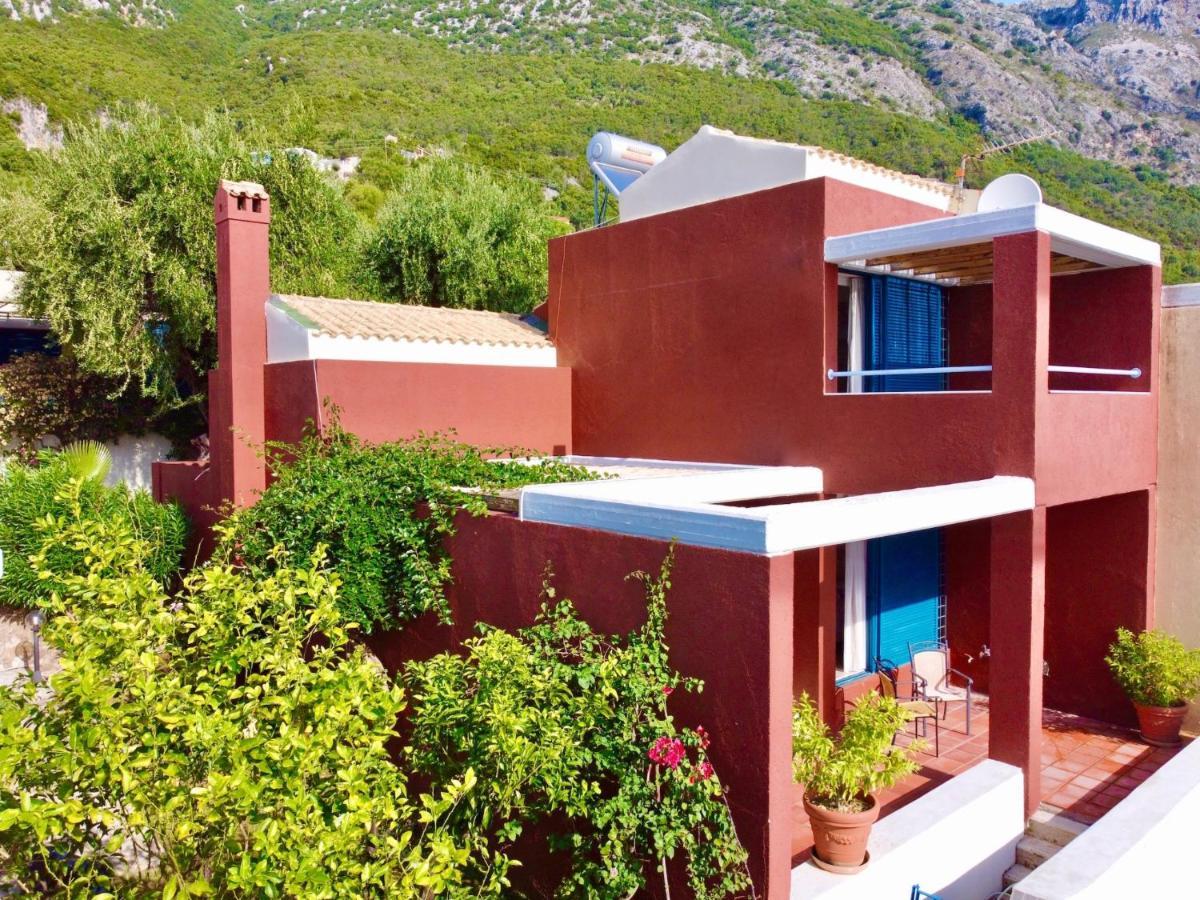 Barbati Beach Minivillas With Pool By Dadovillas מראה חיצוני תמונה