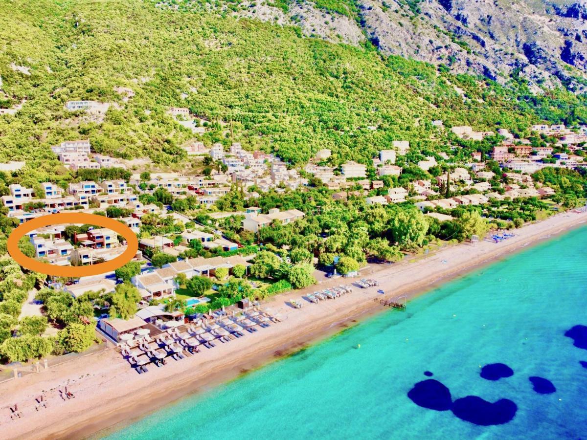 Barbati Beach Minivillas With Pool By Dadovillas מראה חיצוני תמונה